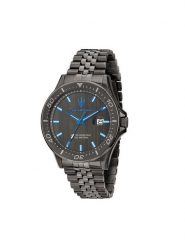 Maserati Zegarek Attrazione R8853154003 Czarny. Czarne, analogowe zegarki maserati, ze stali. Za 1,289.00 zł.