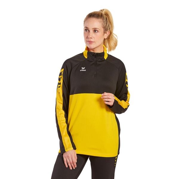 Bluza treningowa Erima Six Wings. Czarne bluzy Erima, m, bez wzorów, bez kaptura. Za 300.99 zł.