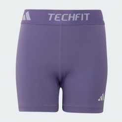 Krótkie Legginsy Techfit. Białe legginsy długie sportowe Adidas, bez wzorów, sportowe. Za 99.95 zł.
