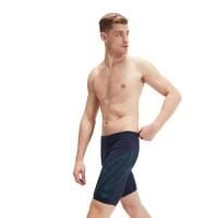 Jammerki Speedo Hyper Boom Placement - True Navy/Jungle Green - Rozmiar 26. Niebieskie odzież kąpielowa Speedo, m, bez wzorów, sportowe. Za 899.05 zł.