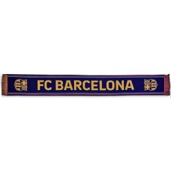 Szalik FC Barcelona wyjazdowy - oficjalny licencjonowany. Niebieskie szaliki FC Barcelona, bez wzorów. Za 99.00 zł.