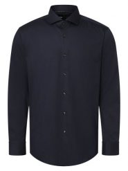 BOSS Koszula łatwa w prasowaniu Mężczyźni Slim Fit niebieski, 41. Niebieskie koszule Boss, m, bez wzorów, bez kołnierzyka, bez ramiączek. Za 549.95 zł.