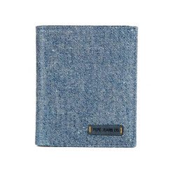 Skórzany portfel w kolorze jasnoniebieskim - (S)8,5 x (W)11,5 x (G)1 cm. Niebieskie portfele Pepe Jeans Accessories, bez wzorów, z materiału. W wyprzedaży za 109.95 zł.