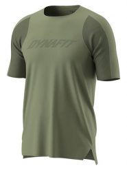 DYNAFIT Koszulka funkcyjna "RIDE" w kolorze zielonym rozmiar: L. Zielone t-shirty sportowe Dynafit, bez wzorów, z materiału, bez ramiączek, outdoorowe. Za 227.85 zł.