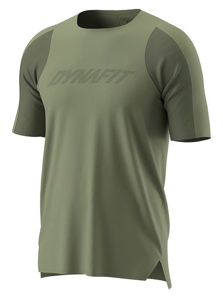 DYNAFIT Koszulka funkcyjna "RIDE" w kolorze zielonym rozmiar: M. Zielone t-shirty sportowe Dynafit, bez wzorów, z materiału, bez ramiączek, outdoorowe. Za 174.84 zł.