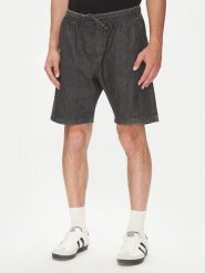 Jack&Jones Szorty jeansowe Tony 12270251 Czarny Relaxed Fit. Czarne szorty Jack&Jones, m, bez wzorów, z bawełny. Za 149.99 zł.