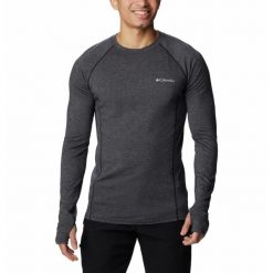 Koszulka Termiczna Męska Columbia Tunnel Springs Wool Crew. Czarne bielizna termoaktywna Columbia, m, bez wzorów, bez ramiączek. Za 488.00 zł.