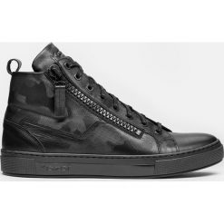 Czarne sneakersy męskie. Buty sportowe casual marki Kazar. Za 549.00 zł.