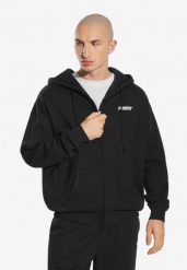 Bluza sportowa męska Prosto Logo z kapturem. Czarne bluzy z kapturem Prosto., l, bez wzorów, z bawełny, z kapturem. Za 229.99 zł.