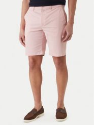 Tommy Hilfiger Szorty materiałowe Deton 9.5 MW0MW42351 Różowy Slim Fit. Czerwone szorty Tommy Hilfiger, m, bez wzorów, z bawełny. Za 369.99 zł.