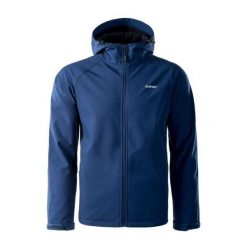 Męska Kurtka Neti II. Niebieskie kurtki Hi-tec, l, bez wzorów, z elastanu, z kapturem. Za 250.99 zł.