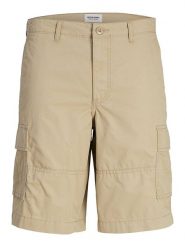 Jack & Jones Bojówki w kolorze beżowym rozmiar: S. Brązowe joggery i bojówki Jack & Jones, s, bez wzorów, z bawełny. Za 83.22 zł.