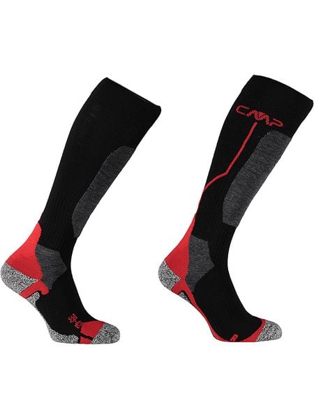 CMP Skarpety narciarskie w kolorze czarnym rozmiar: 39-42. Czarne skarpety CMP, bez wzorów. Za 70.08 zł.