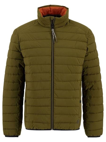 FYNCH-HATTON Kurtka pikowana w kolorze oliwkowym rozmiar: S. Zielone kurtki Fynch-Hatton, s, bez wzorów, bez kaptura. Za 260.99 zł.