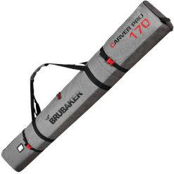 BRUBAKER Carver Performance torba na narty 170 cm czarno szara. Czarne torby na ramię X2, bez wzorów, z materiału, na ramię, bez dodatków. Za 232.99 zł.