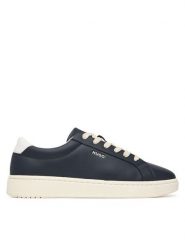 HUGO Sneakersy Neston 50563566 Granatowy. Niebieskie buty sportowe casual Hugo, bez wzorów, ze skóry, bez zapięcia. Za 629.99 zł.