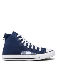 Converse Trampki Chuck Taylor All Star Hickory Stripe A00480C Granatowy. Niebieskie trampki Converse, m, bez wzorów, bez zapięcia. Za 229.99 zł.
