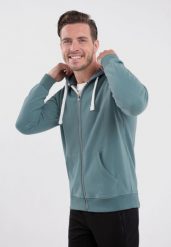 Bluza bawełniana z kapturem B-STAR. Białe bluzy z kapturem Volcano, m, bez wzorów, z bawełny, z kapturem. Za 179.99 zł.