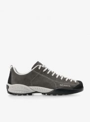 Buty outdoor męskie Scarpa Mojito. Szare buty turystyczne Scarpa, bez wzorów, z gumy, bez zapięcia, outdoorowe. Za 379.99 zł.