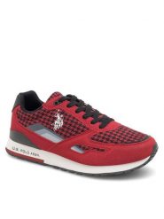 U.S. Polo Assn. Sneakersy TABRY006M/CHT1 Czerwony. Czerwone buty sportowe casual U.S. Polo Assn., bez wzorów, z materiału, bez zapięcia. Za 183.99 zł.