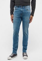 MUSTANG FRISCO SKINNY MĘSKIE SPODNIE JEANSOWE JEANSY DŻINSY DENIM BLUE 1015493 5000 783. Niebieskie jeansy Mustang, l. Za 219.99 zł.