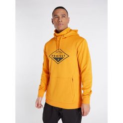 Bluza techniczna męska z kapturem Protest Prtissyk. Brązowe bluzy z kapturem Protest, m, bez wzorów, z kapturem. W wyprzedaży za 277.49 zł.