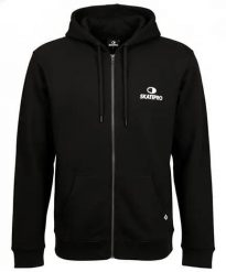 Odzież Bluza sportowa unisex SkatePro Zip Bluza z kapturem - S - Czarny. Biała bluzy z kapturem SKATEPRO, s, bez wzorów, z bawełny, z kapturem. Za 194.99 zł.