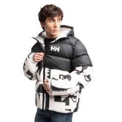 Kurtka zimowa męska Helly Hansen Active Puffy. Brązowe kurtki Helly Hansen, na zimę, l, bez wzorów, bez kaptura. W wyprzedaży za 741.05 zł.