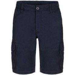 Spodenki męskie LOAP Vekot — 100% bawełna, granatowe, rozmiar S. Fioletowe szorty ZFOAM, m, bez wzorów, z bawełny. Za 68.44 zł.