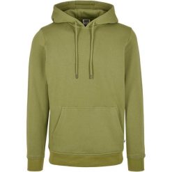 Hoodie Urban Classics organic basic. Zielone bluzy Urban Classics, m, bez wzorów, z kapturem. Za 216.50 zł.