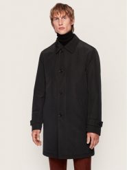 Boss Płaszcz przejściowy Dain 4 50436691 Czarny Regular Fit. Czarne płaszcze Boss, m, bez wzorów, z syntetyku, bez kaptura. Za 1,249.00 zł.