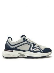 Tommy Hilfiger Sneakersy FM0FM05344 Biały. Białe buty sportowe casual Tommy Hilfiger, bez wzorów, z materiału, bez zapięcia. Za 339.99 zł.