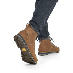 Buty trekkingowe męskie Dolomite Cinquantaquattro High FG Evo GTX. Brązowe buty turystyczne Bergans, bez wzorów, z gore-texu, bez zapięcia, trekkingowe, gore-tex. Za 534.00 zł.