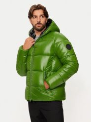 Save The Duck Kurtka zimowa D31280M LUCK19 Zielony Regular Fit. Zielone kurtki Save the duck, na zimę, m, bez wzorów, z syntetyku, bez kaptura. Za 729.99 zł.