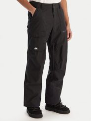 Quiksilver Spodnie snowboardowe Utility EQYTP03235 Czarny Modern Fit. Czarne spodnie narciarskie i snowboardowe Quiksilver, l, bez wzorów, z syntetyku, narciarskie. Za 919.99 zł.