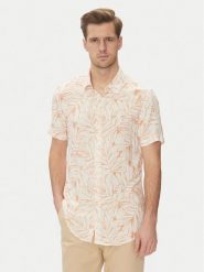 Guess Koszula M5GH75 WD4Z2 Biały Slim Fit. Białe koszule Guess, m, z aplikacjami, z wiskozy, bez kołnierzyka, bez ramiączek. Za 299.99 zł.