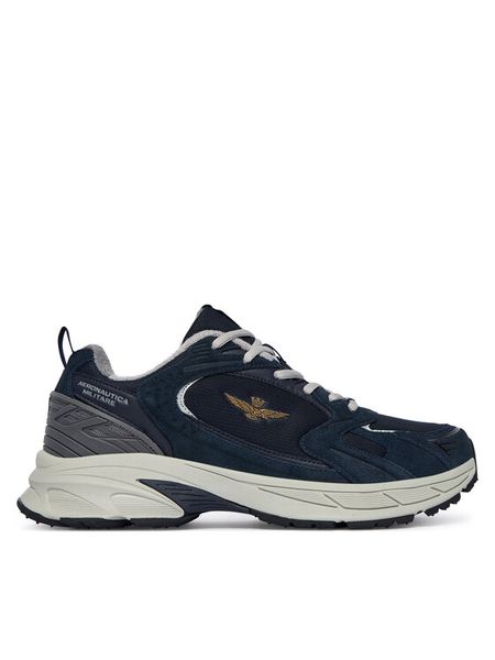 Aeronautica Militare Sneakersy 262SC0301UCT03500 Granatowy. Niebieskie buty sportowe casual Aeronautica Militare, bez wzorów, ze skóry, bez zapięcia. Za 619.99 zł.