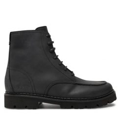 Kozaki JOOP!. Czarne kozaki JOOP!, bez wzorów, bez obcasa, bez zapięcia. Za 839.99 zł.