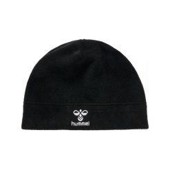 Czapka polarowa Hummel fleece Beanie uniwersalna. Czarne czapki zimowe Hummel, bez wzorów, z polaru. Za 43.99 zł.
