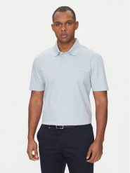 BOSS Polo C-Parris 01 50520297 Błękitny Regular Fit. Niebieskie koszulki polo Boss, m, bez wzorów, z bawełny, bez kołnierzyka, bez ramiączek. Za 289.99 zł.