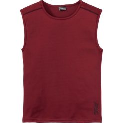 Koszulka funkcyjna bez rękawów Slim Fit bonprix ciemnoczerwony. Bezrękawniki marki 4F. Za 32.99 zł.