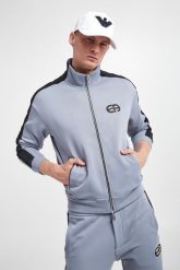 Bluza dresowa męska EMPORIO ARMANI. Bluzy Emporio Armani, m, bez wzorów, z dresówki, bez kaptura. W wyprzedaży za 637.42 zł.