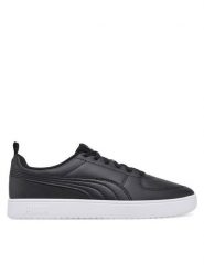 Puma Sneakersy Rickie 387607 32 Czarny. Czarne buty sportowe casual Puma, bez wzorów, ze skóry, bez zapięcia. Za 199.99 zł.