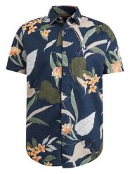 PME Legend Koszula - Regular fit - w kolorze granatowym rozmiar: XL. Niebieskie koszule PME Legend, xl, bez wzorów, z bawełny, bez kołnierzyka, bez ramiączek. Za 140.20 zł.