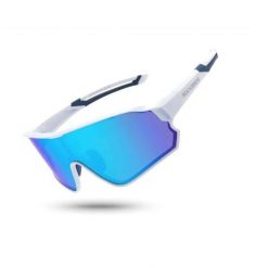 Okulary sportowe unisex Rockbros 10134W z polaryzacją. Białe okulary przeciwsłoneczne ROCKBROS. Za 66.00 zł.