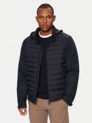 Tommy Hilfiger Kurtka przejściowa MW0MW37689 Granatowy Regular Fit. Niebieskie kurtki Tommy Hilfiger, m, bez wzorów, z syntetyku, bez kaptura. Za 899.99 zł.