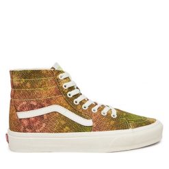 Tenisówki Vans. Zielone trampki Vans, bez wzorów, bez zapięcia. Za 269.99 zł.