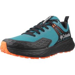 Buty COLUMBIA KONOS TRS TI Niebieski. Niebieskie buty trekkingowe Columbia, bez wzorów, z syntetyku, bez zapięcia. Za 387.99 zł.