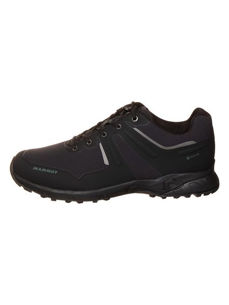 Mammut Buty trekkingowe "Ultimate Pro Low GTX" w kolorze czarnym rozmiar: 42 2/3. Czarne buty trekkingowe Mammut, bez wzorów, z gore-texu, bez zapięcia. Za 394.95 zł.