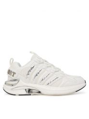 Plein Sport Sneakersy FAES USC0852 STE003N Biały. Białe buty sportowe casual Plein Sport, bez wzorów, z materiału, bez zapięcia. Za 933.99 zł.